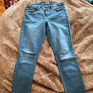 Universal Thread Button Fly Skinny Jeans